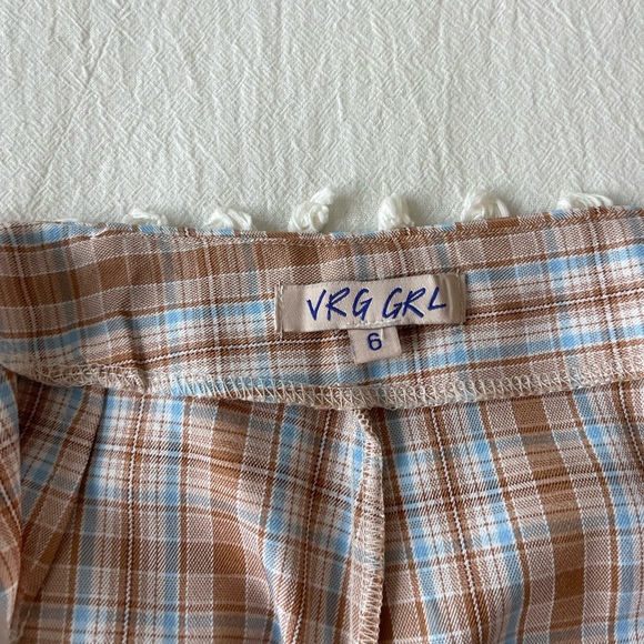 Verge Girl Pants & Jumpsuits Till Sun Up Check Halter Top And Pant